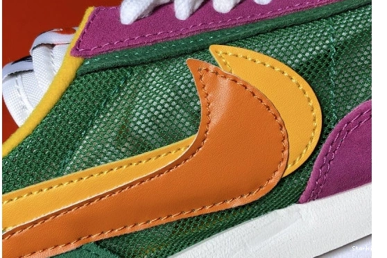 Green Waffle LD Pine  Nike Sacai BV0073-301 0120